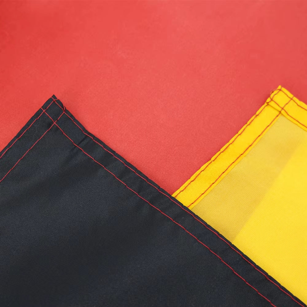Germany Flag, Black, Red, Yellow De Deu, German Deutschland Flag, 3X5 4X6 5X8 Huge 10X15Fts