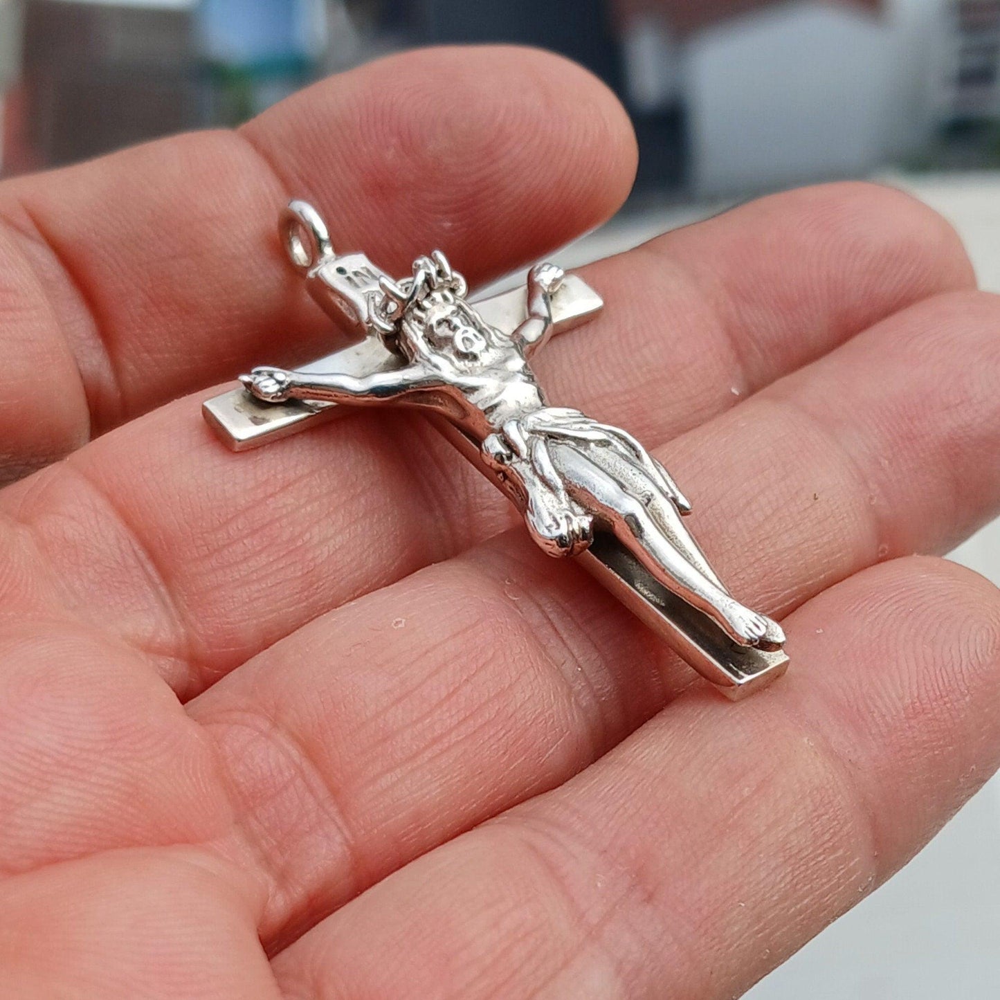 Jesus Christus Kreuz Kette
