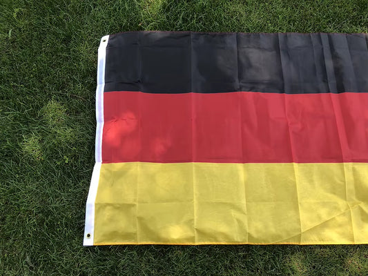 SKY FLAG Germany Flag 90X150Cm Hanging Polyester Black Red Yellow De Deu German Deutschland Germany Flag for Decoration
