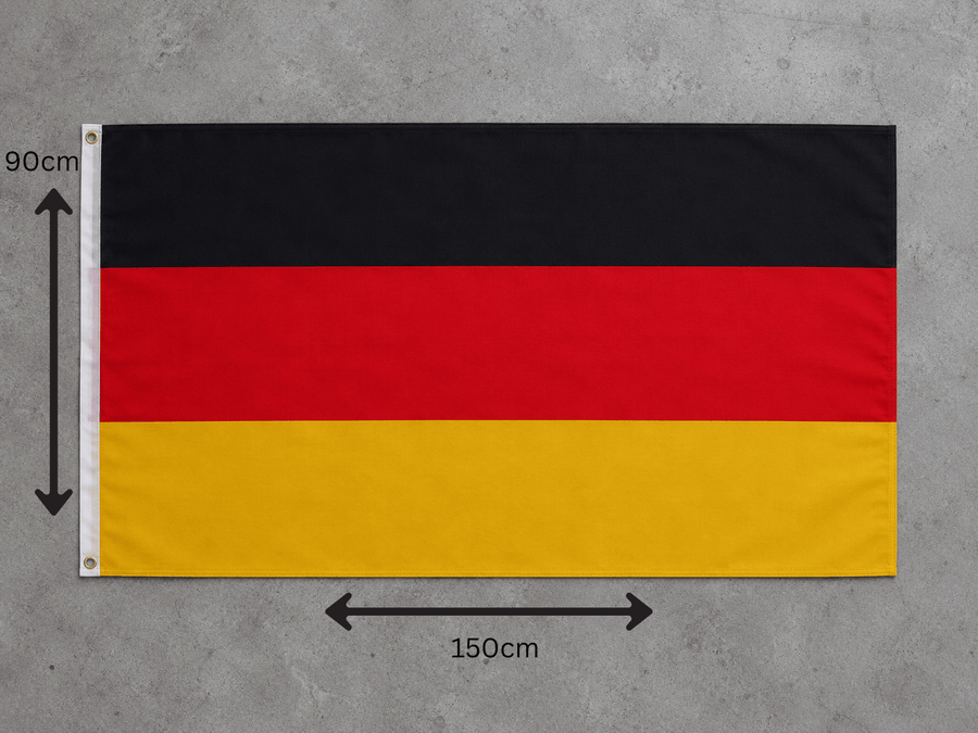 Deutschlandflagge 150x90 cm