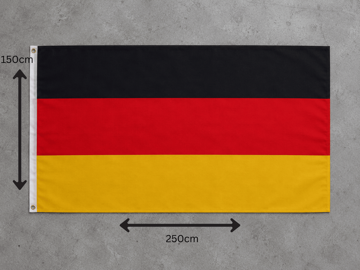 Deutschlandflagge 250x150 cm